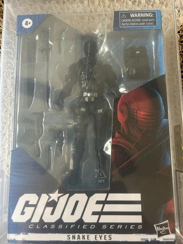 Hasbro GI Joe Classified Series Snake Eyes AFA U85+ Action Figure G.I. Joe