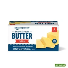 Amazon Grocery, Salted Butter Sticks, 16 Oz (Previously Amazon Fresh...