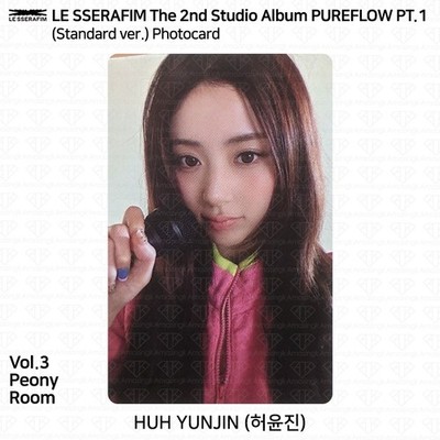 LE SSERAFIM 2nd Studio Album PUREFLOW pt.1 Standard/Compact ver