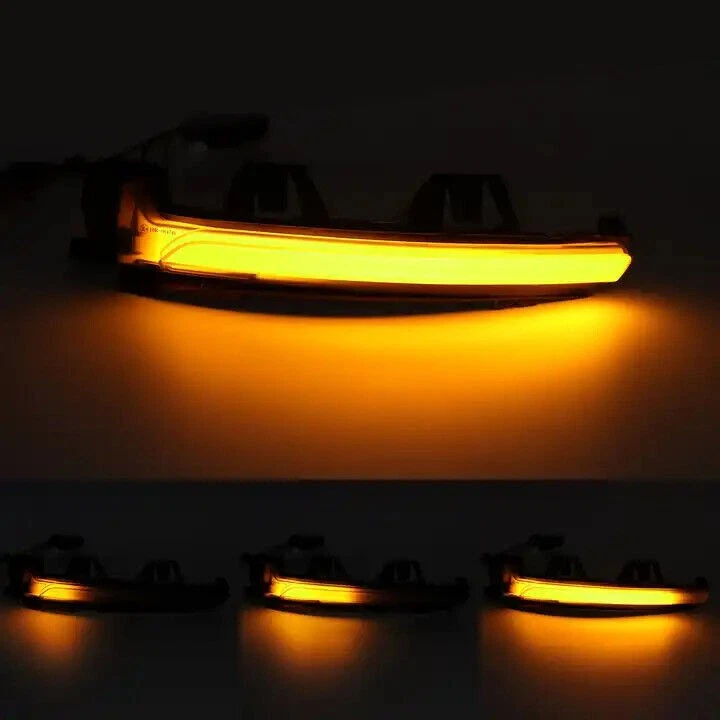 Lámpara de señal de giro de espejo lateral LED dinámico para Volvo XC40 XC60 XC90 S60/90 V60/90 Foto 4 de 4