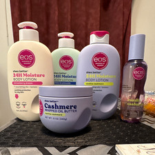 eos Shea Better 24H Moisture Body Lotion  Cashmere Whipped Oil Butter 16oz