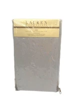 Lauren Ralph Lauren Huntley 450T Pima Cotton Euro Sham, Gray