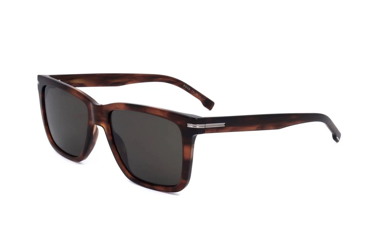 Lunettes De Soleil Hugo Boss BOSS 1489/S - Monture Noire 57/17/145 Pour Homme, Neuves