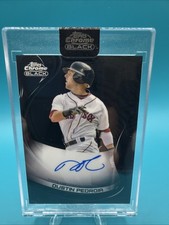 2022 Topps Chrome Black - Autographs Dustin Pedroia #CBA-DP (AU)