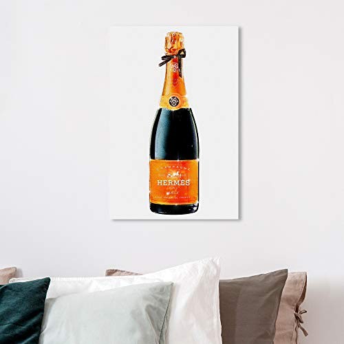 Fashion and Glam Wall Arts '' 24L" x 16W" Canvas Print Parisian Luxe Champagne - Picture 6 of 8