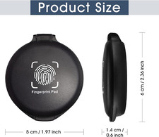 1 Pack Thumbprint Fingerprint Ink Pad for Notary Supply Identification Security
