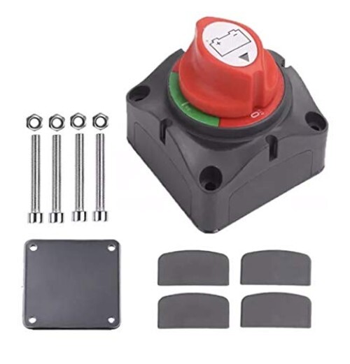 HeavyDuty Marine Battery Disconnect Switch 1250A Waterproof Isolator
