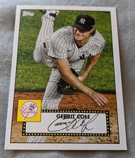 2021 Topps Series One Gerrit Cole 1952 Redux New York Yankees