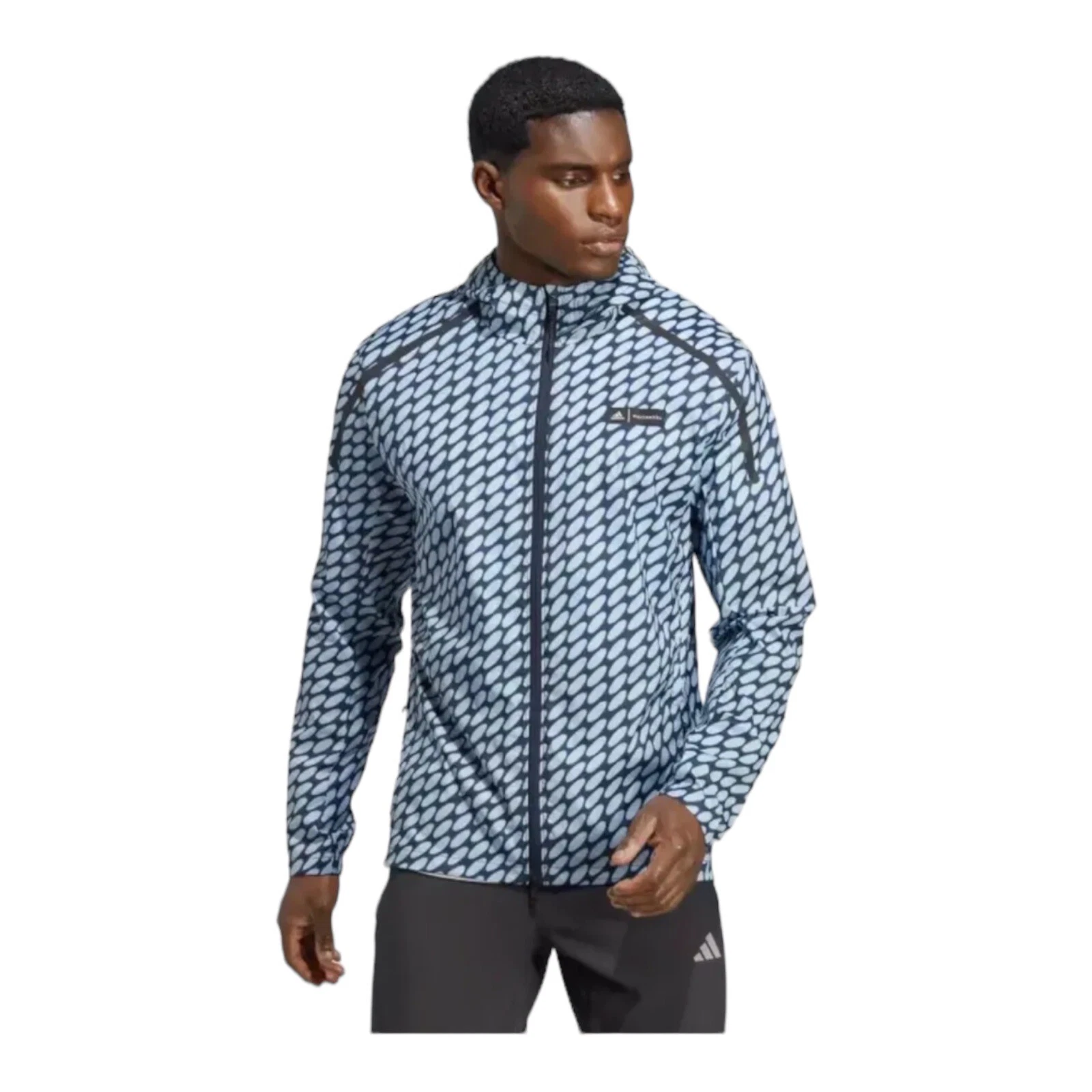 ADIDAS X MARIMEKKO MARATHON RUNNING JACKET Men’s Large Rare HR8204 Back Pocket