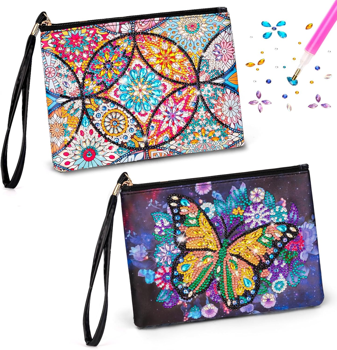 Diamond Art Craft Kit Gift for 6-12 Year Old Girls Painting Toy