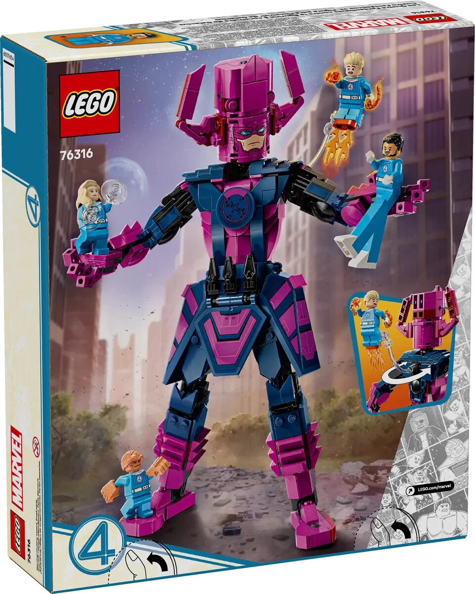 LEGO MARVEL #76316 Fantastic Four vs. Galactus Construction Figure