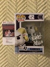 Hubert Davis Signed Funko Pop UNC 18 JSA Authenticated COA Autographed Ramses