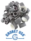 Abrasive Grobet Arbor Bands 100pcs 1/4" Various Grits 6mm Sanding Ring