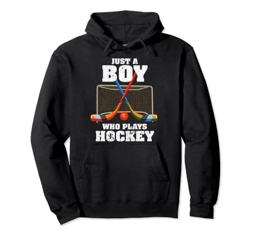 COACH Felpa con cappuccio pullover hockey lover ragazzo sport portiere giocatore hockey