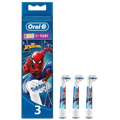 Oral-B Ersatzbürsten EB10S-3 Stages Power Spiderman Kinder ab 3 Jahren