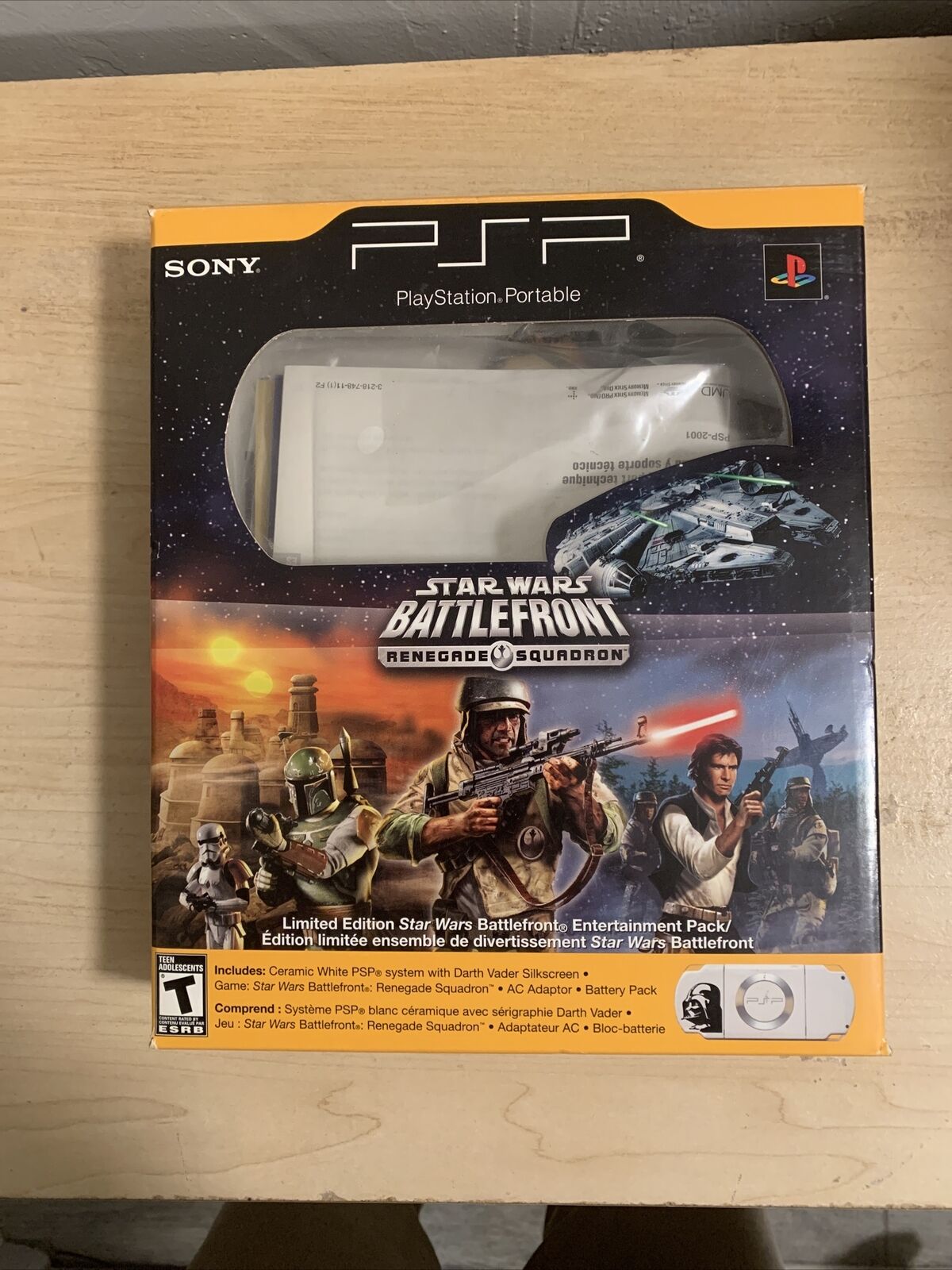 PlayStation Portable Limited Edition Star Wars Battlefront Renegade  Squadron Entertainment Pack - Ceramic White