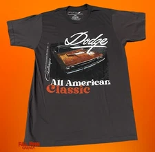 New Dodge Challenger All American Classic Men's Throwback T-Shirt