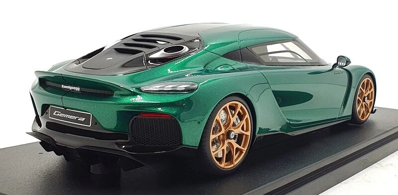GT Spirit 1/18 Scale Resin GT888 - Koenigsegg Gemera - Racing Green - Image 2 of 4