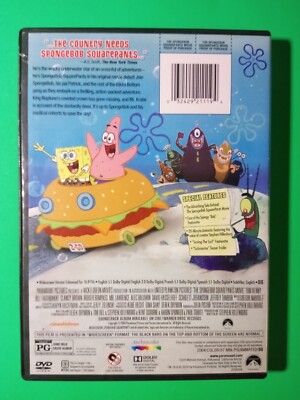 The SpongeBob Squarepants Movie (DVD, 2014) | eBay