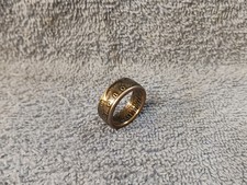 1980 Kennedy Half Dollars size 9 coin ring handmade mixed metals A