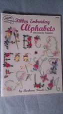 Ribbon Embroidery Alphabets by Barbara Baatz pub by American School Needlework