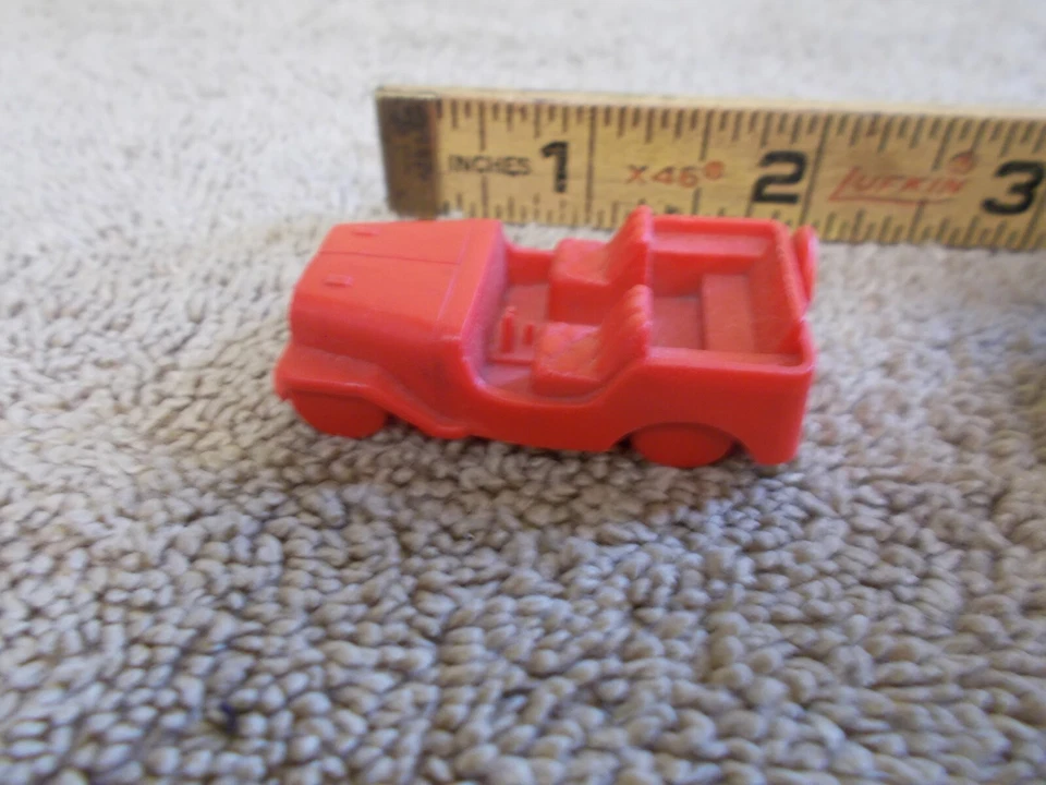 VTG TOY JEEP LOT - 3 DIECAST PLASTIC MPC ~ TOOTSIE ~ MIDGE ~ 1940 WILLYS ARMY - Image 4 of 4