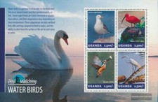 uganda 3235-3238 Sheetlet (complete issue) MNH 2014 Waterbirds