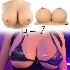 Huge Boobs H/Z Cup Silicone Breast Forms Breastplate Crossdresser Drag Queen