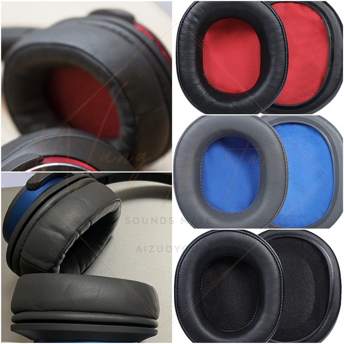 Ear Pads Foam Cushions Covers for Audio Technica ATH WS660BT