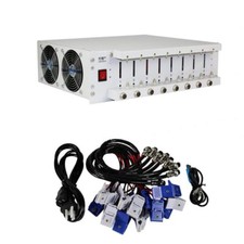EBC-X 8-Channel 18650 lithium Battery Capacity Tester Charge Discharge 10A Cycle
