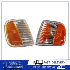 Front Turn Signal Parking Light Assembly For Ford F-150 1998 1999 2000 2001 2002