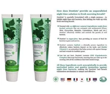 2 tubes x 160g  : Dentiste White The Nighttime Vitamin C & Xylitol Toothpaste