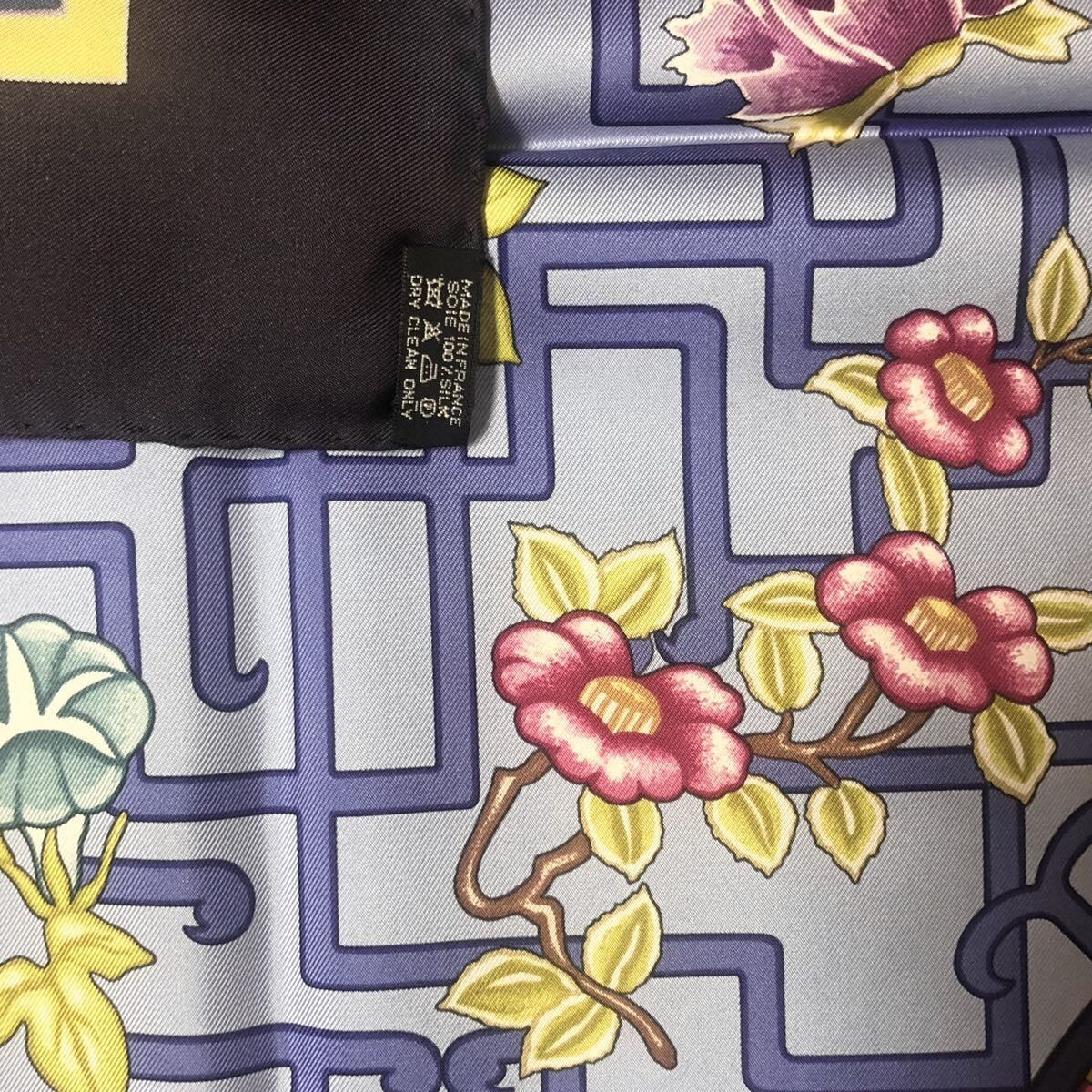 Hermes Scarf Carre 90 Turandot 100% Silk Authentic Hidaka Natsuno