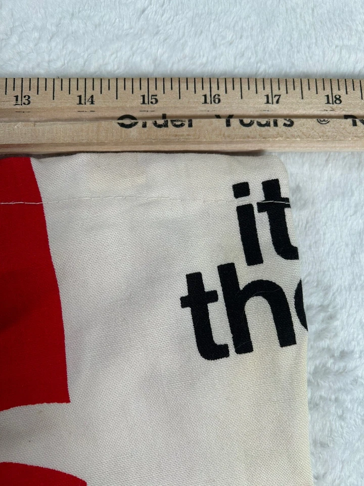 Pantalones Coca Cola Vintage Campana Parte Inferior Playa Cordón Coleccionable Novedad Años 70 34W Foto 4 de 4