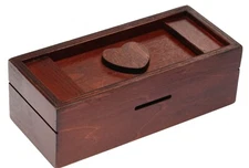 MYSTERIOUS 4 STEP PUZZLE GIFT BOX -  gift card holder - cash - tickets - lottery