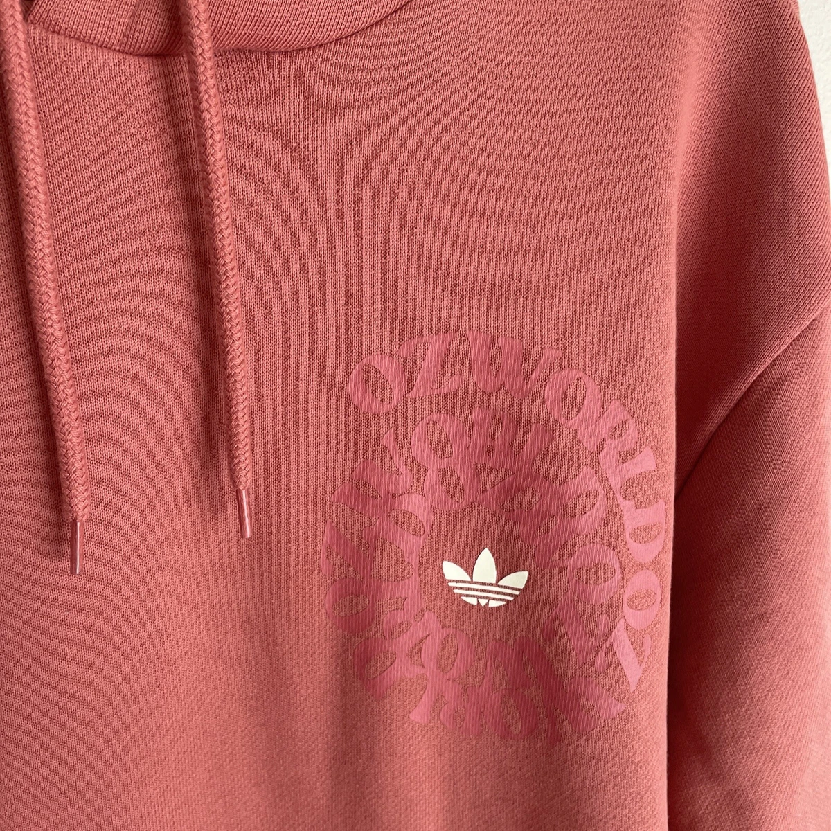 Adidas raw pink clearance hoodie