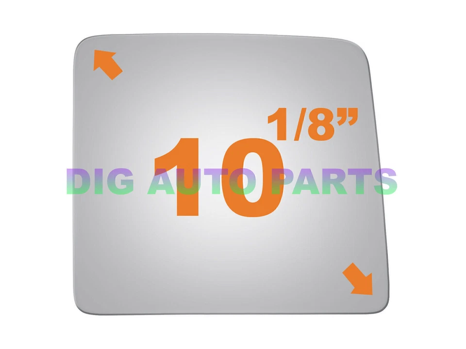 Espejo de vidrio para Ford F-250 F-350 F-450 Super Duty 2008-16 lado derecho + adhesivo Foto 3 de 4