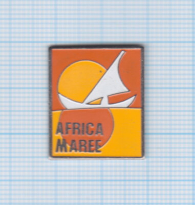 Pin s Segelboot Afrika Gezeiten