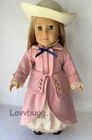Repro Colonial Riding Dress & HAT for 18" Doll Clothes American Girl Elizabeth