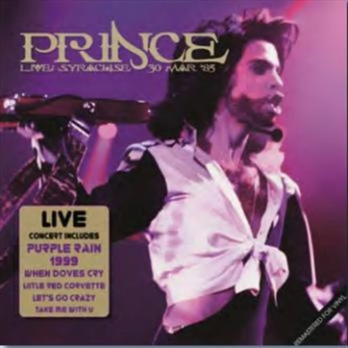 Prince - Live: Syracuse 30 Mar '85 Vinyl RECORD