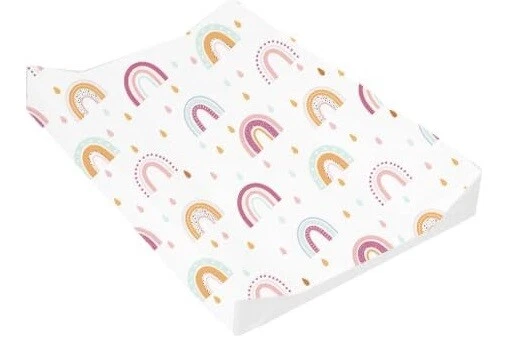 Rainbow Rain Baby Nursery Changing Wedge Mat - Soft & Comfortable Raised Edges
Opens in a new window