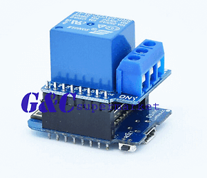 1CH Relais Schild V2 Version 2 für WEMOS D1 mini ESP8266 WiFi Modul Arduino AHS 1CH Relais Schild V2 Version 2 für WEMOS D1 mini ESP8266 WiFi Modul Arduino AHS