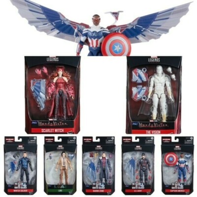 Marvel Legends 6'' Disney Plus Wave 7er Set (FLIGHT GEAR BAF)
