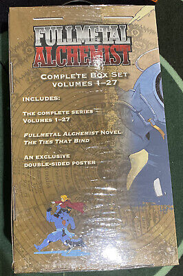 FullMetal Alchemist Complete English Manga Box Set Vol 1-27 +