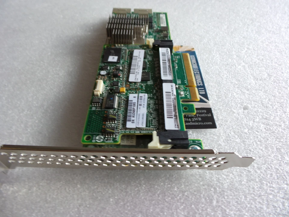 HP smart array P420 1GB CACHE 6G Raid Controller long bracket 633538-001 - Image 1 of 1