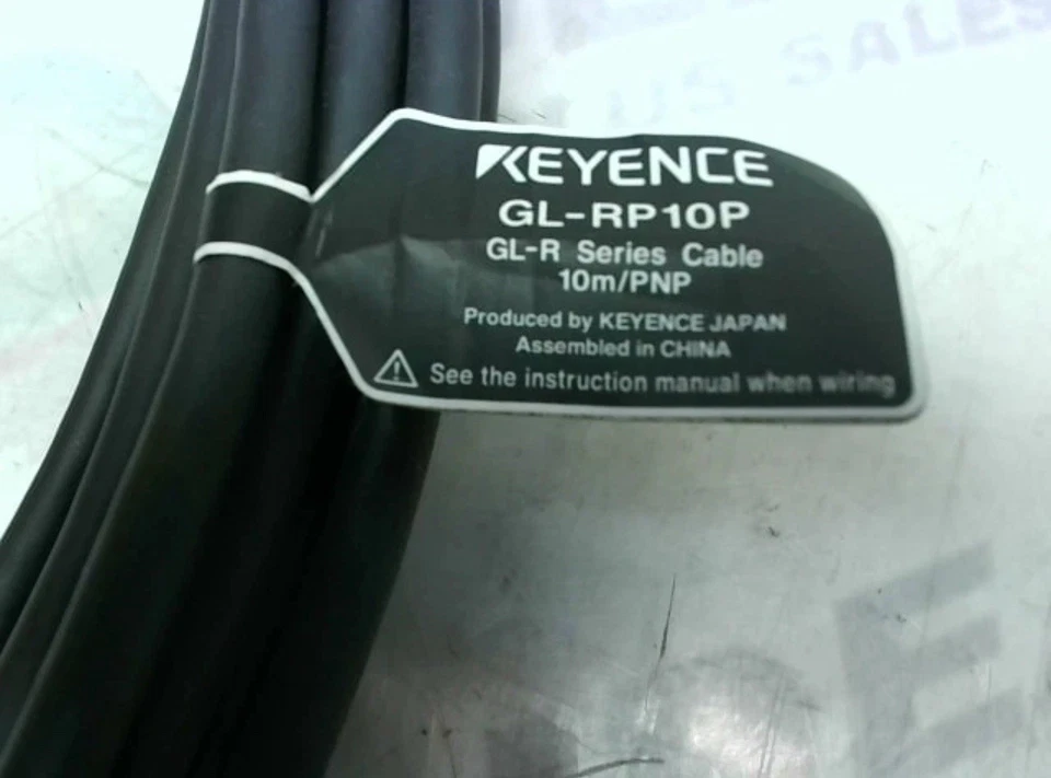 Keyence GL-RP10P Main Unit Connection Cable 10M 4 Wire - Brand New Sealed - Image 2 of 2