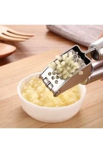 Garlic Press Crusher Squeezer Masher Mincer Stainless Steel Manual Kitchen Tool