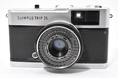 ★希少★OLYMPUS TRIP35 Black f:2.8 f=40mm OLYMPUS TRIP 35 1:2.8 f 40mm Zuiko lens vintage 35mm film camera