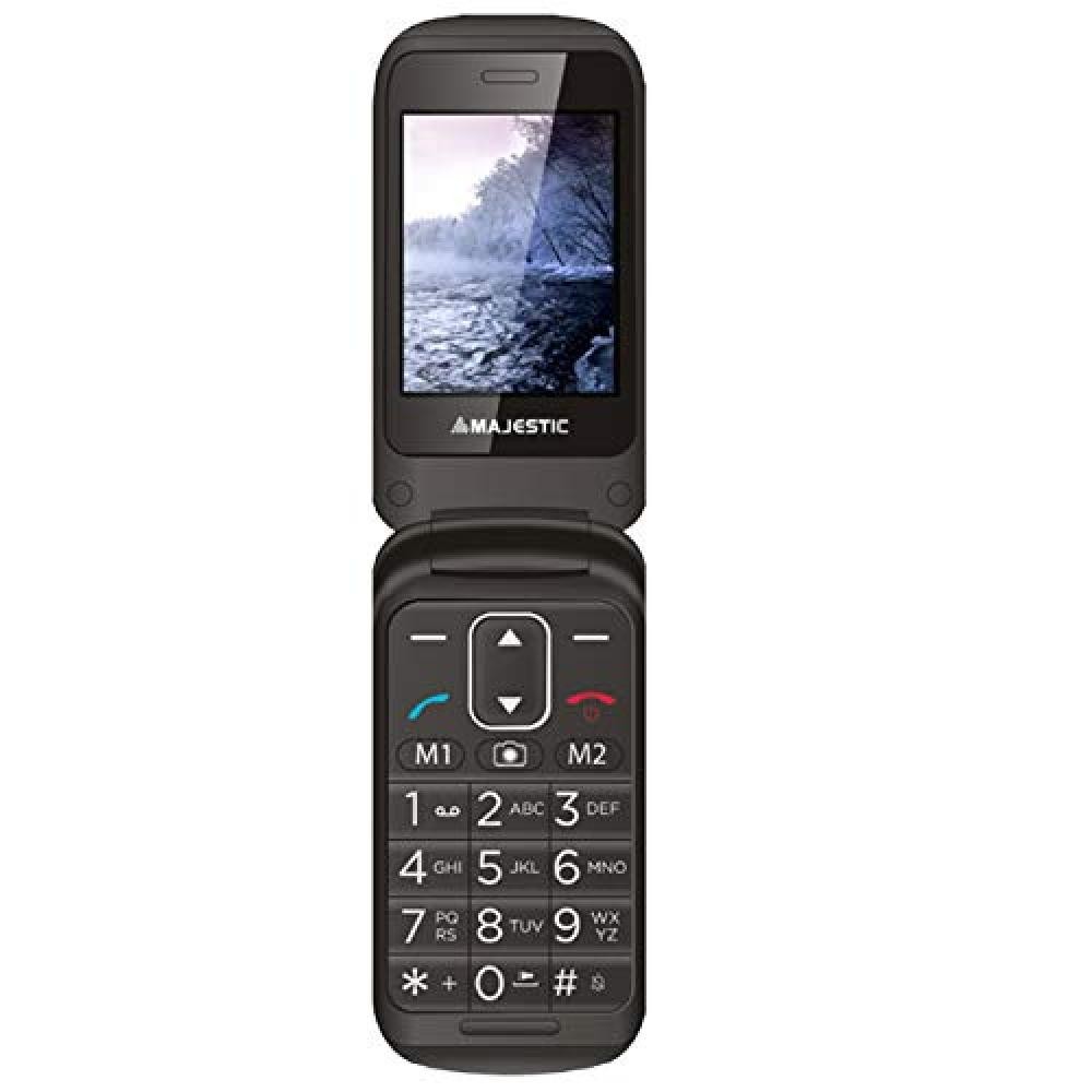 (TG. 1 ripiano grande) Majestic TLF SILENO 50R FLIP – Senior phone con doppio