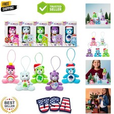 Care Bears Holiday 5 Pack Treasure Box - Miniature Plush Figure, Suffed Anima...